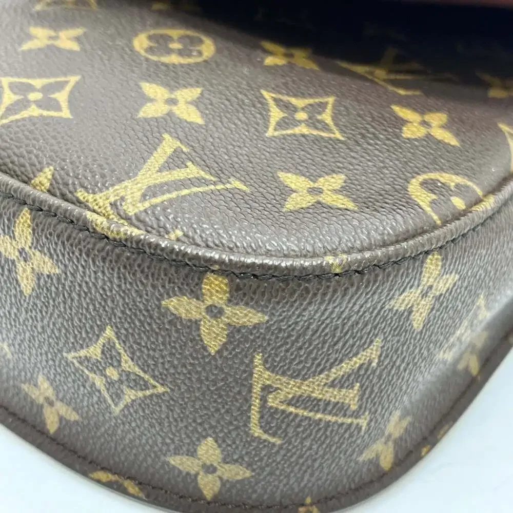 LOUIS VUITTON Brown Monogram Canvas Shoulder Bag